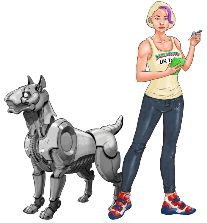 Mikey and Hercules (Guard Dog)