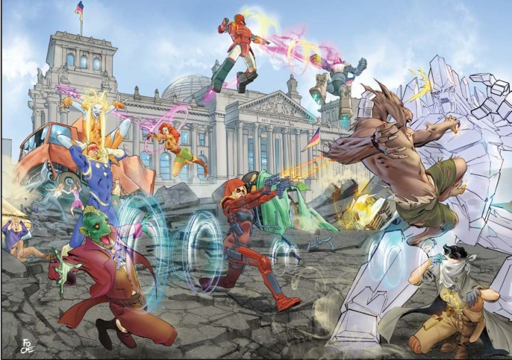 Bundesguard in Frankfurt